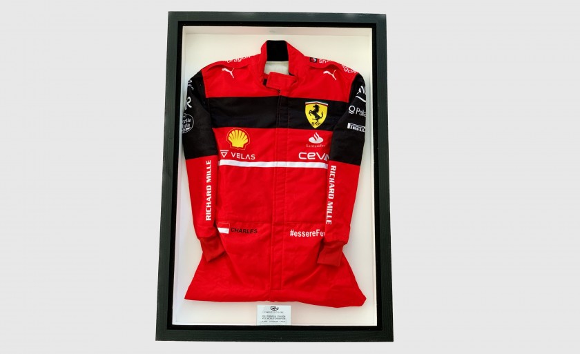 Replica tuta gara Charles Leclerc 2022 