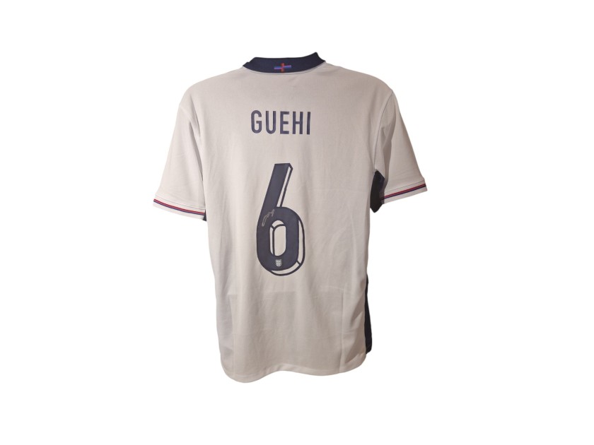 Maglia replica firmata di Marc Guehi per l'Inghilterra 2023/24