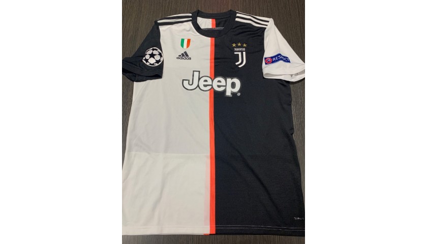 Cristiano Ronaldo Juventus Autographed Adidas 2019-20 Home