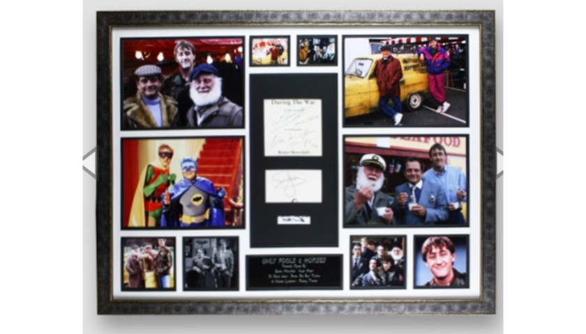 Only Fools and Horses Signed and Framed Montage