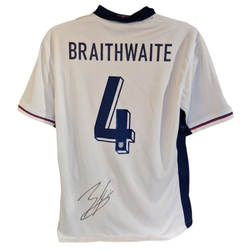  Jarrad Branthwaite's England 2023/24 Signed Replica Shirt