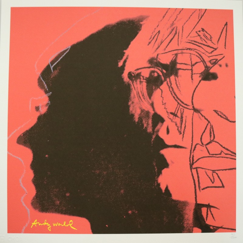 Andy Warhol "The Shadow" Signed Limited Edition with CMOA Stamp
