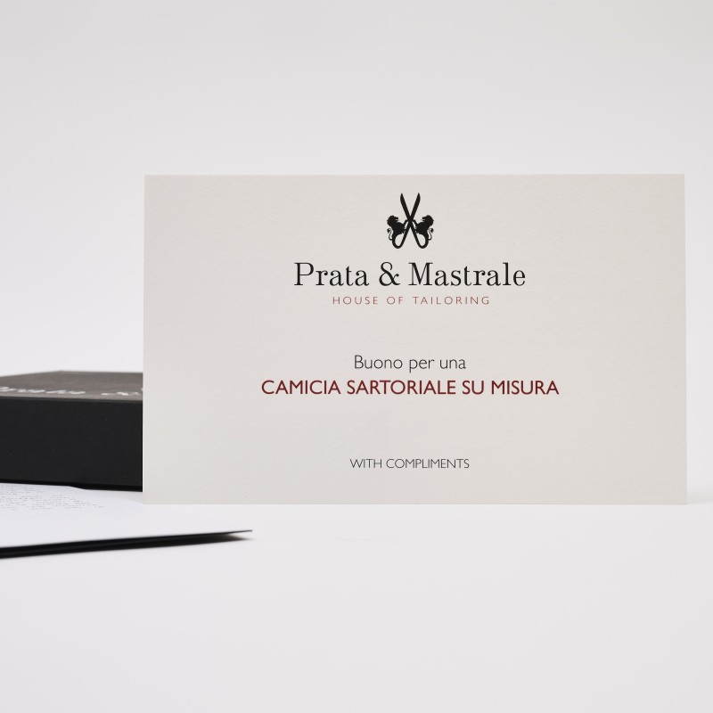 Voucher for a Prata & Mastrale Tailor-made Shirt
