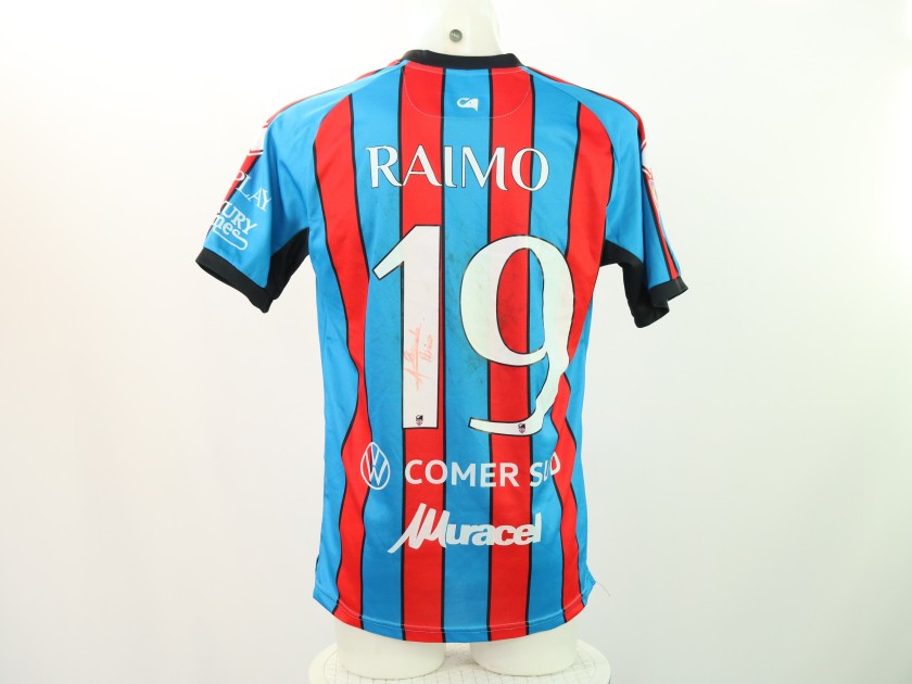 Raimo's Catania vs Cavese Unwashed Signed Shirt, 2024