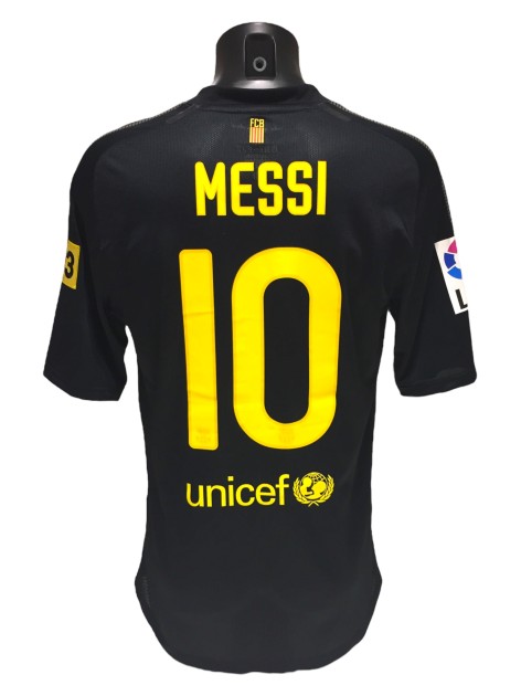 Lionel Messi's FC Barcelona Vs Espanyol 2012 Match Shirt