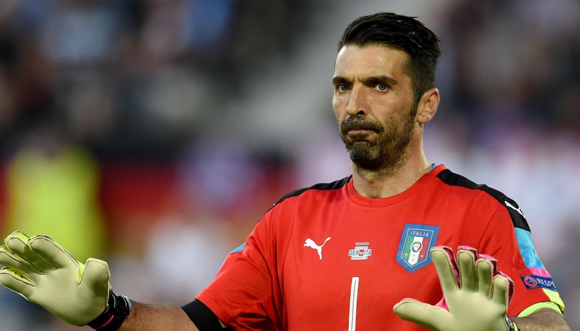 Buffon's Match Shirt, Germany-Italy 2016