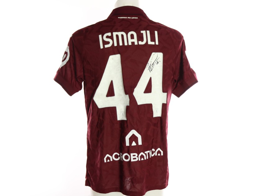 Ismajli's Signed Unwashed Shirt, Torino vs Inter 2026