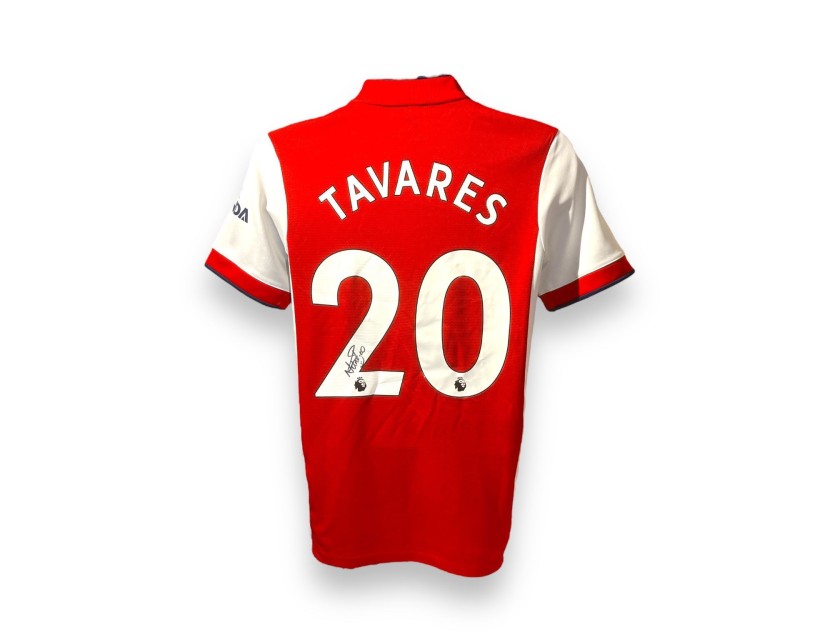 Maglia ufficiale firmata di Nuno Tavares per l'Arsenal 2021/22