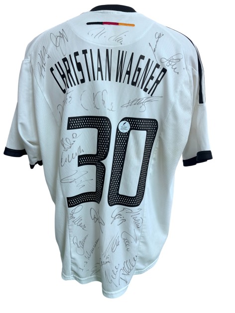 Wagner's Germany Official Customized Shirt, 2002 - Signed by the Team
