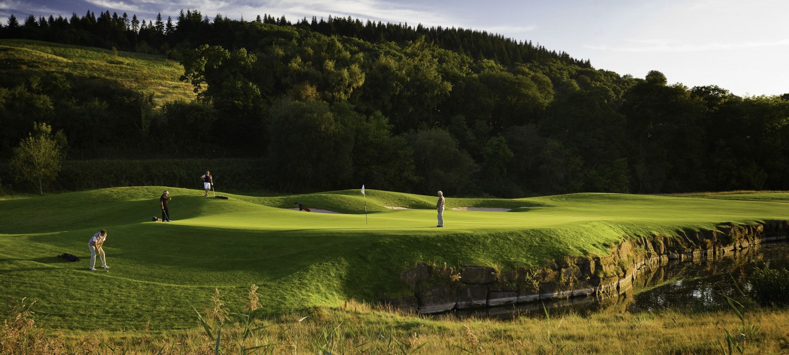 Fourball on the Twenty Ten Ryder Cup Course with 1 Night Stay at the 5* Celtic Manor Resort 