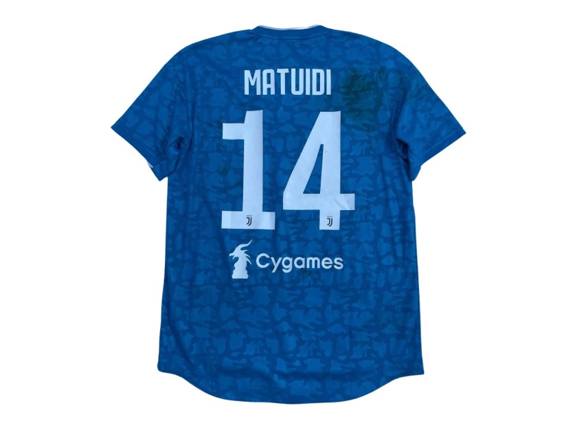 Maglia Matuidi unwashed Udinese vs Juventus 2020