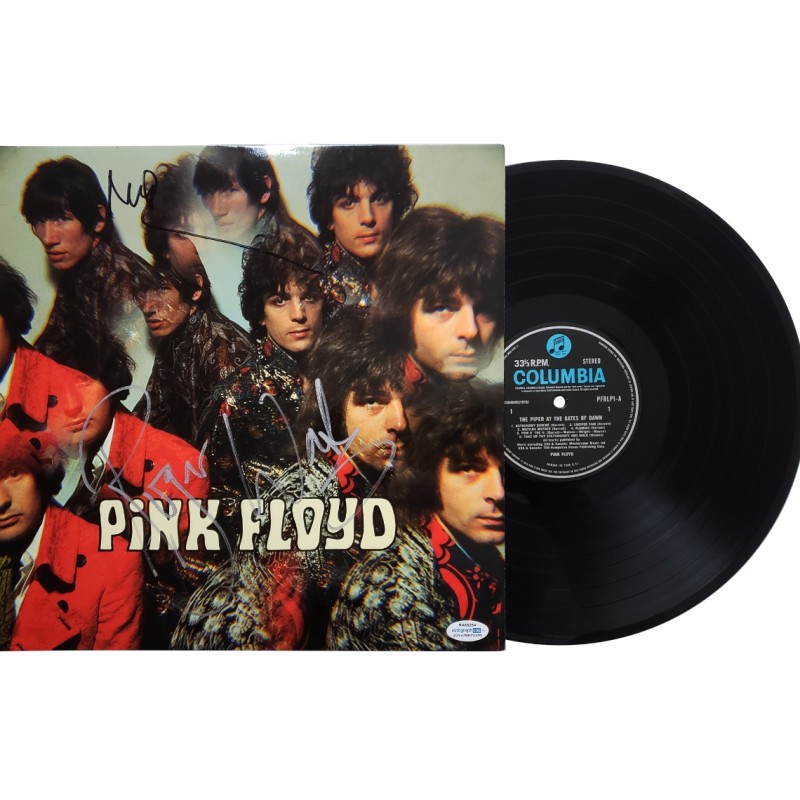 Roger Waters and Nick Mason of Pink Floyd Signed Vinyl LP