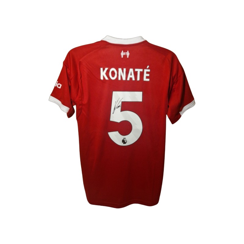 Ibrahima Konate's Liverpool 2025/26 Signed Replica Shirt