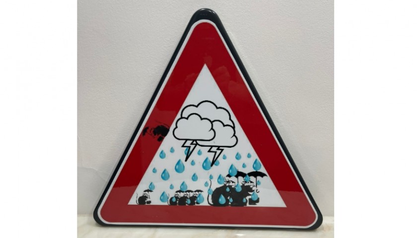 "Under The Rain vs Banksy" by Mr Ogart