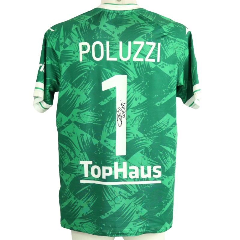 Poluzzi unwashed Sudtirol vs Pisa 2023 jersey - Autographed