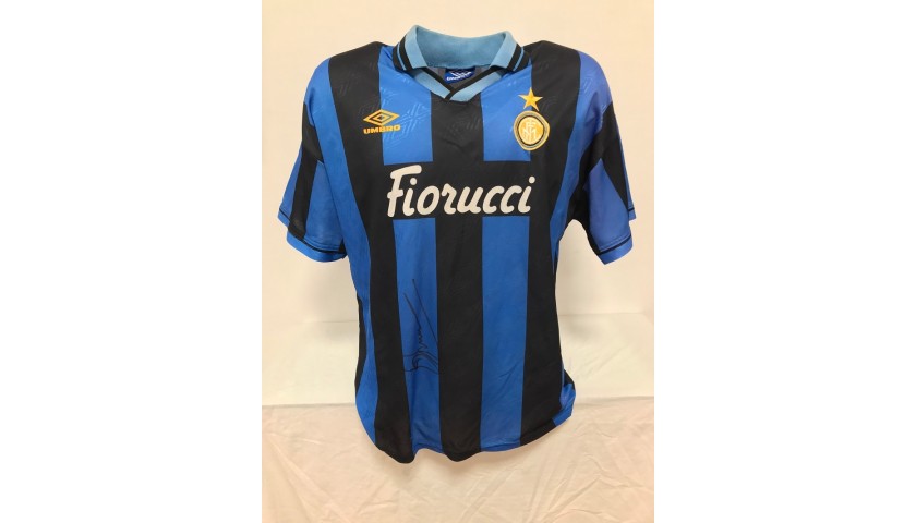 Bergkamp inter best sale milan shirt