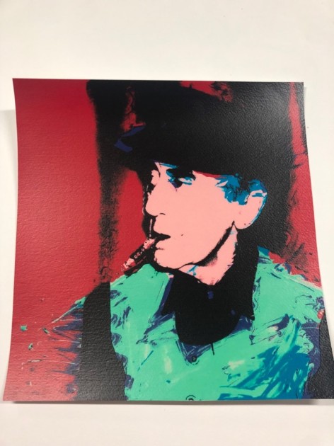 "Man Ray" opera di Andy Warhol