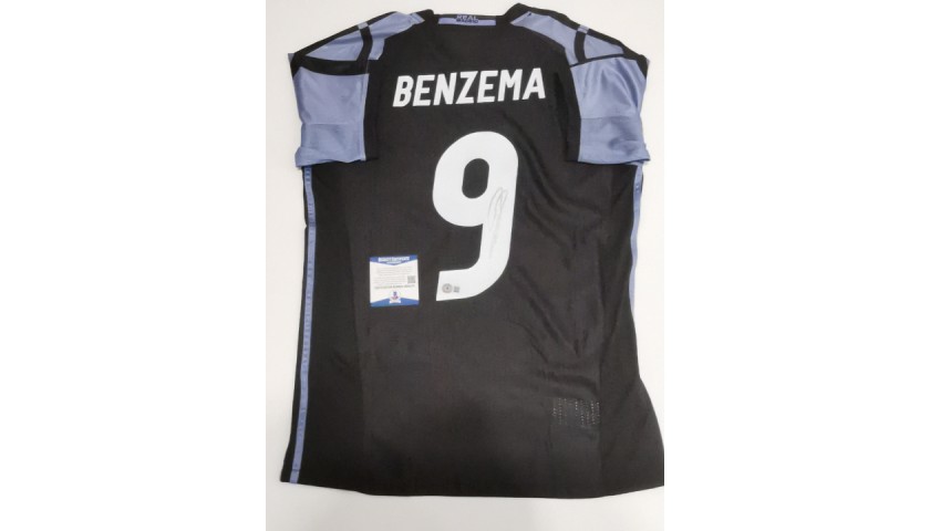 Karim Benzema's Real Madrid Signed Shirt - CharityStars