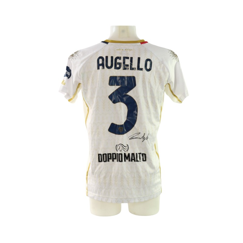 Maglia Augello Unwashed Milan vs Cagliari, 2025 - Autografata