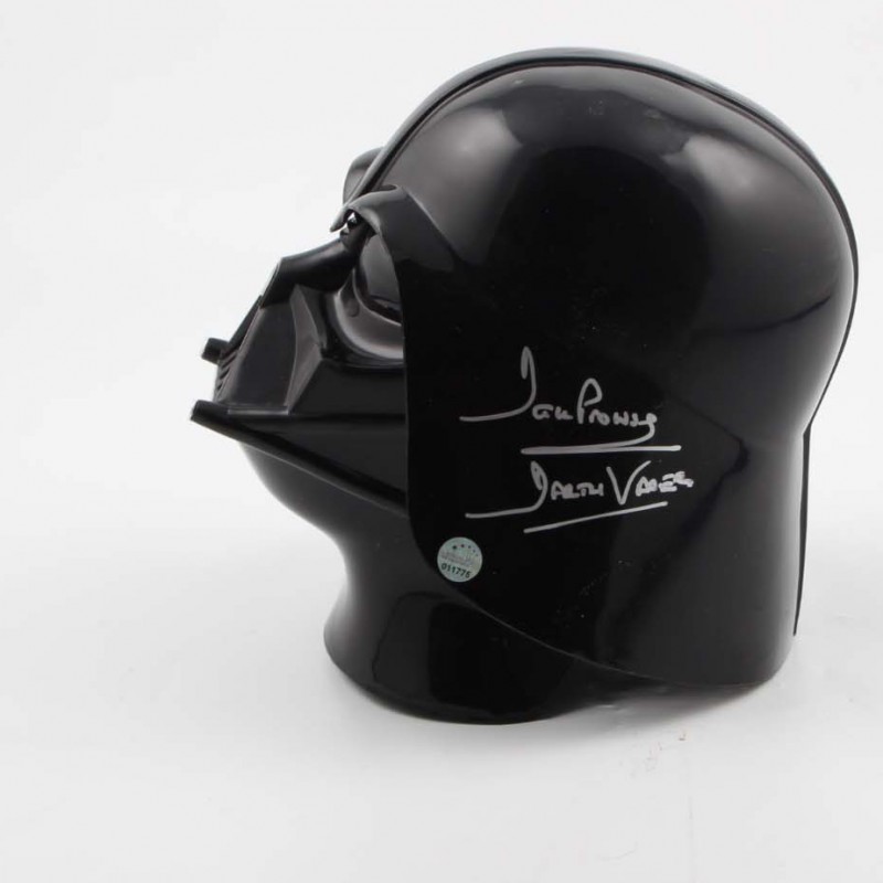 Masque de Darth Vader signé par l'acteur Dave Prowse