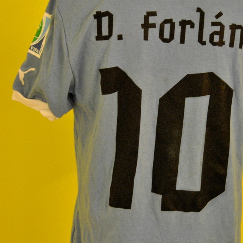 Maglia match worn Forlan Confederation Cup 2013