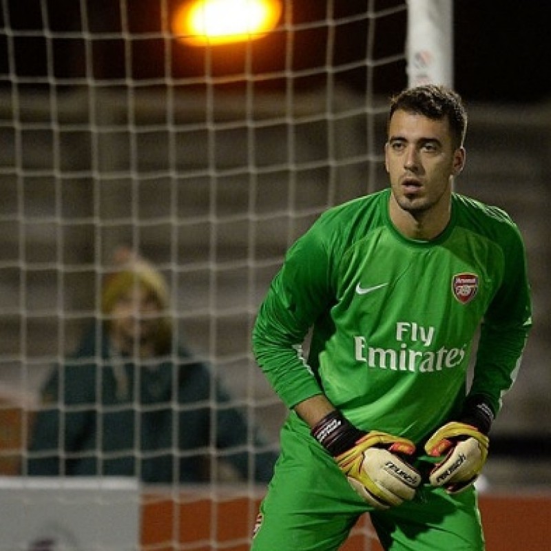 Maglia Viviano, indossata Arsenal U21-Sunderland U21 - 3/12/13