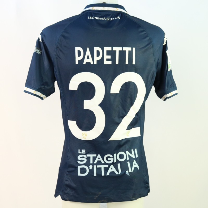 Papetti's Brescia vs Carrarese Unwashed Shirt, 2024