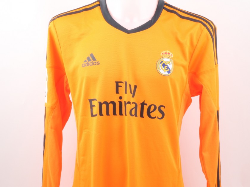 Bale Real Madrid Issued/Match worn shirt, La Liga 2013/14