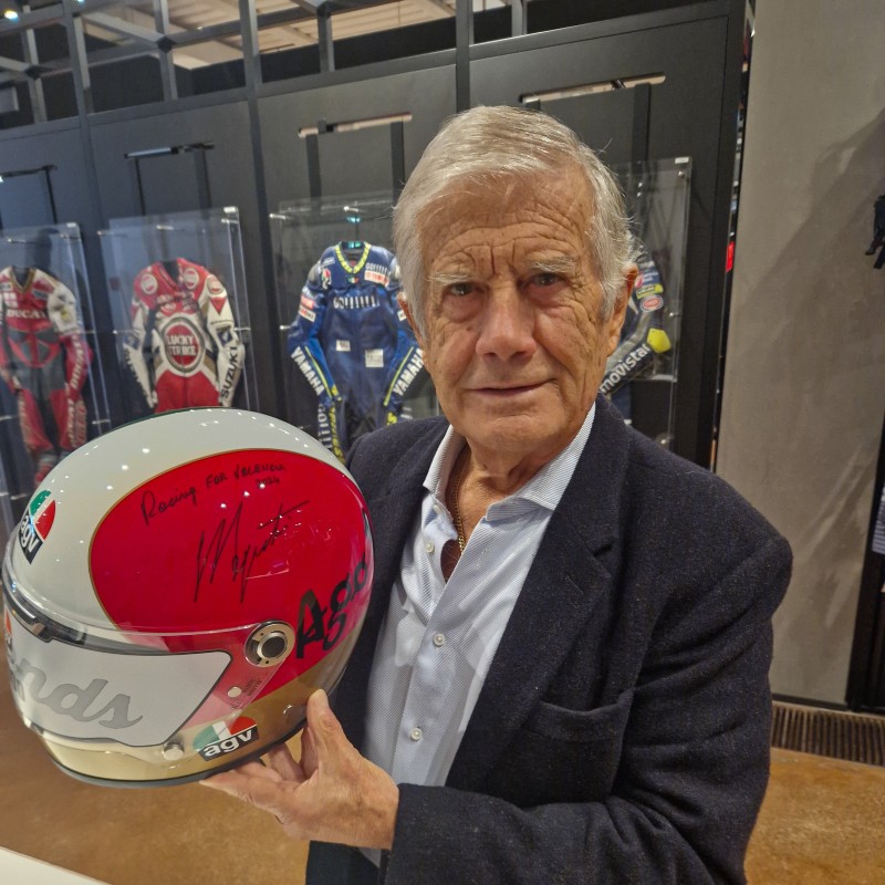 Giacomo Agostini’s Replica AGV-AGO Helmet