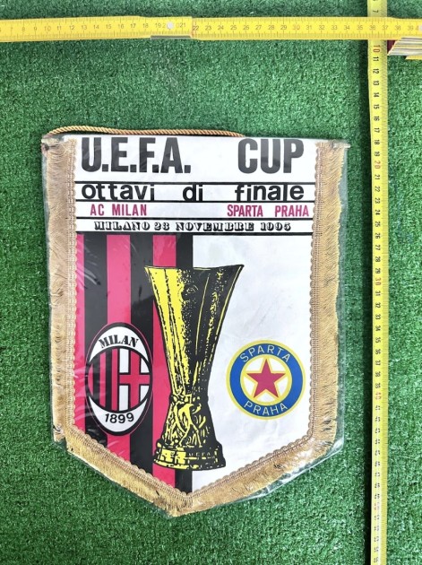 Gagliardetto ufficiale Milan vs Sparta Praha UEFA Cup 1995