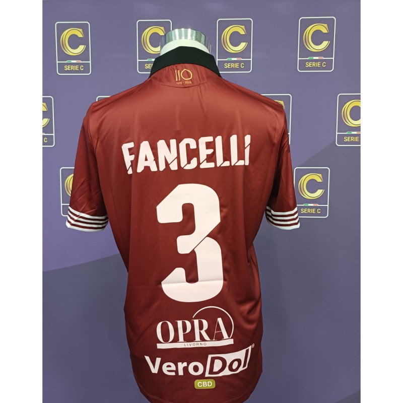 Fancelli's Livorno Signed Issued Shirt, 2025/26