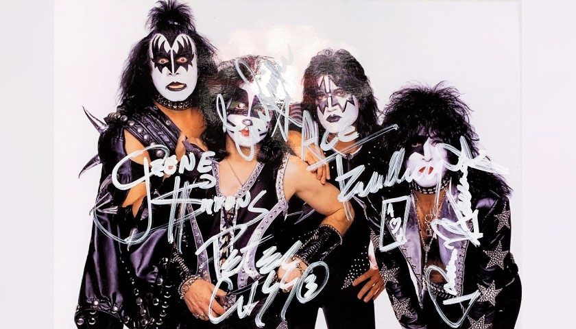 Photograph Signed by Kiss
