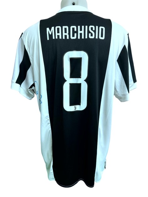 Maglia Ufficiale Marchisio Juventus, 2017/18 - Autografata