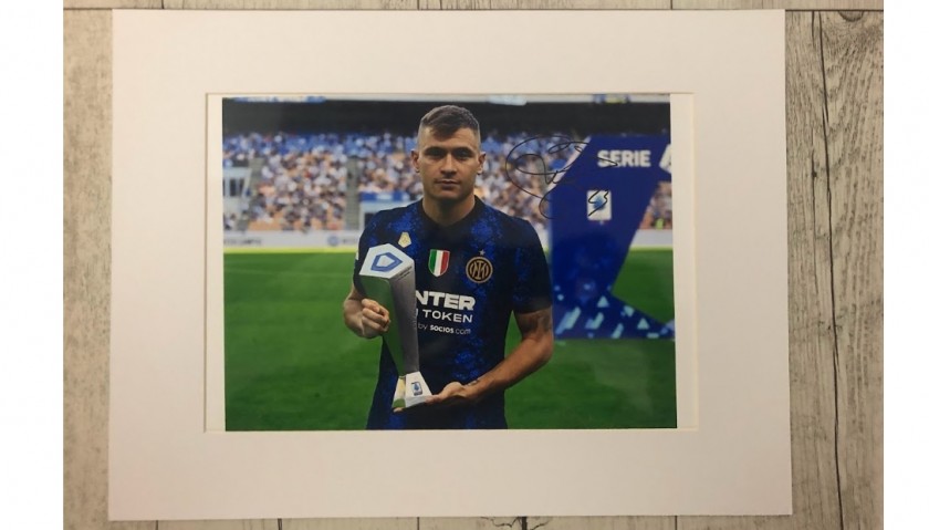 Nicolò Barella Signed Photograph