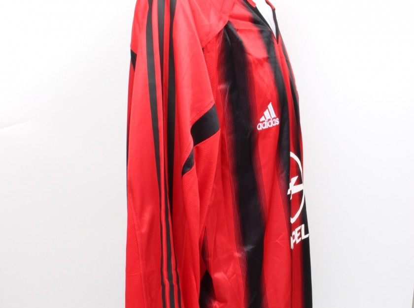 Jersey Retro AC Milan,AC Milan Replica Jersey,Size:04-05 AC milan