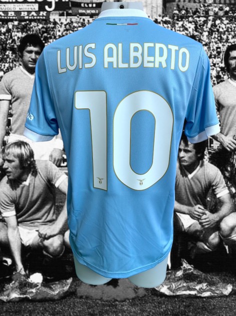 Luis Alberto's Match-Issued Shirt, Lazio vs Empoli 2024 - Special 50th Anniversary First Scudetto
