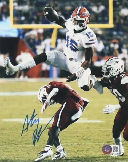 Foto dei Gators della Florida - Autografata da Anthony Richardson