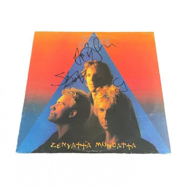 The Police Signed Zenyatta Mondatta Vinyl LP