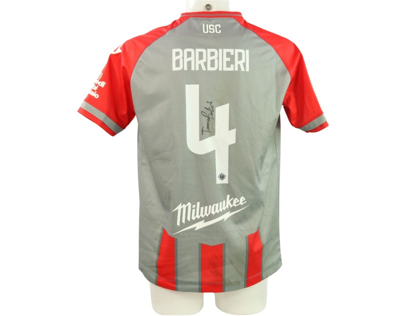 Maglia Barbieri unwashed Cremonese vs Salernitana 2024 - Autografata