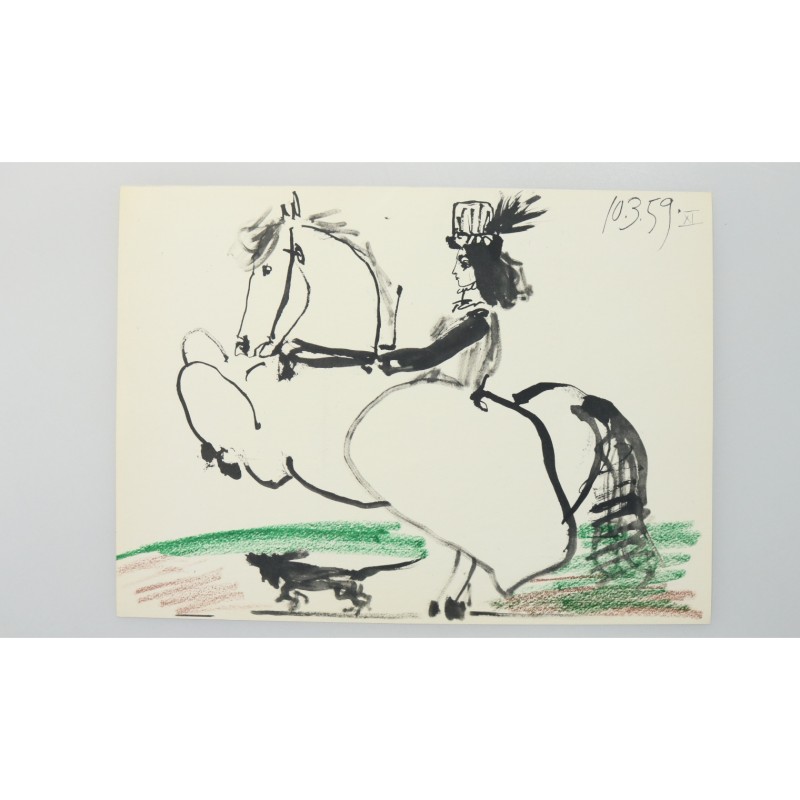 Original Signed 1959 Lithography series 'Toros y Toreros' by Pablo Picasso