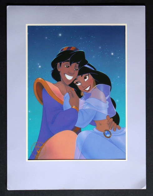 Aladdin – Disney Original Lithograph