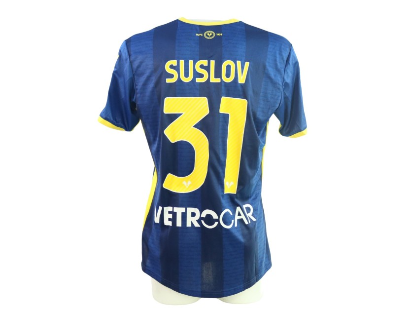 Suslov's Match-Issued Shirt, Hellas Verona 2023/24