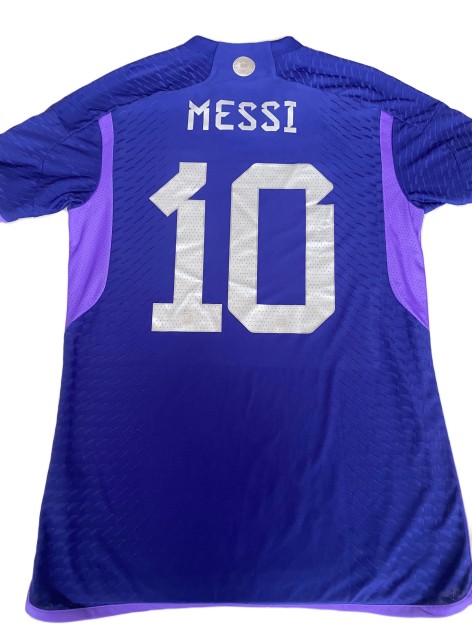 Messi's Match Shirt, Poland vs Argentina WC 2022