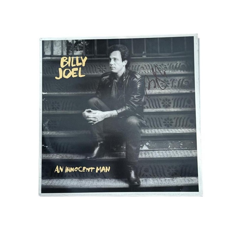 Billy Joel Signed An Innocent Man Vinyl LP