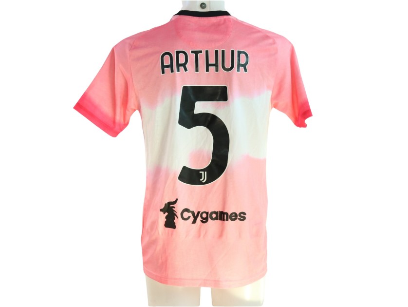 Arthur's Juventus Match-Issued Shirt, 2020/21 - Humanrace Edition