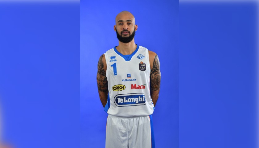 Completo da gara ufficiale De'Longhi Treviso Basket, indossato da David Logan nella stagione 2019/20 in Serie A