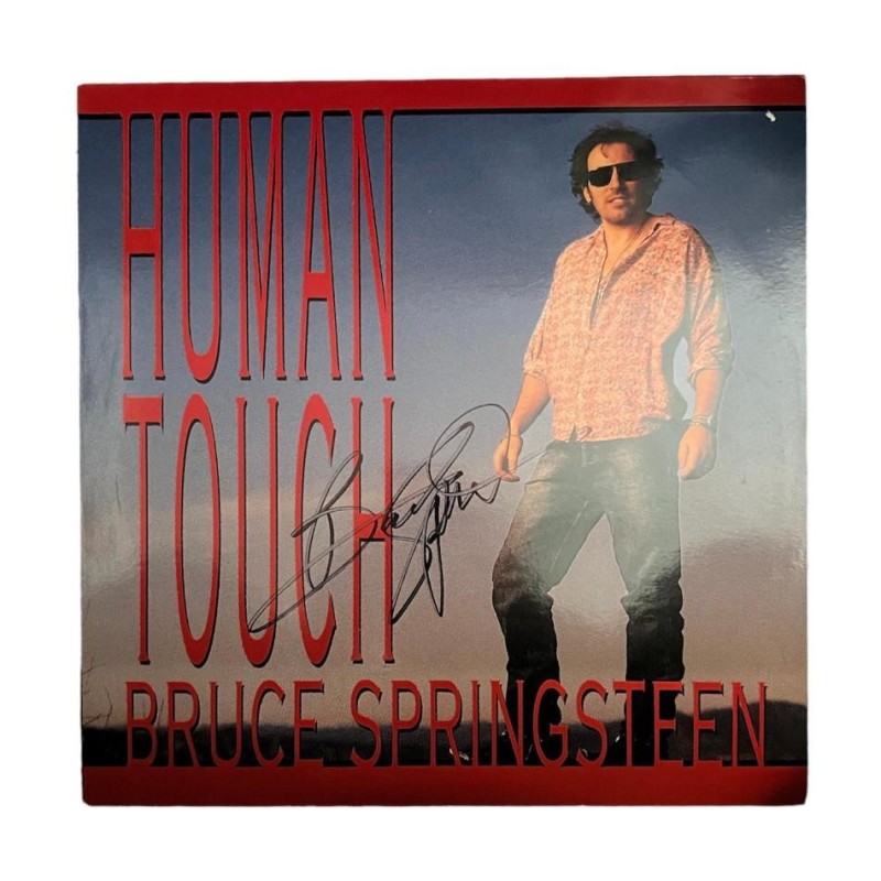 Bruce Springsteen Signed 'Human Touch' Vinyl LP