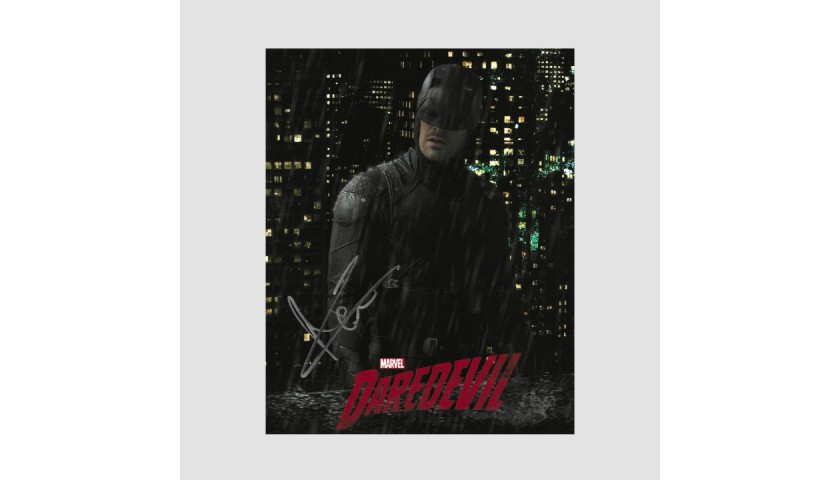 Charlie Cox Signed Daredevil Photograph