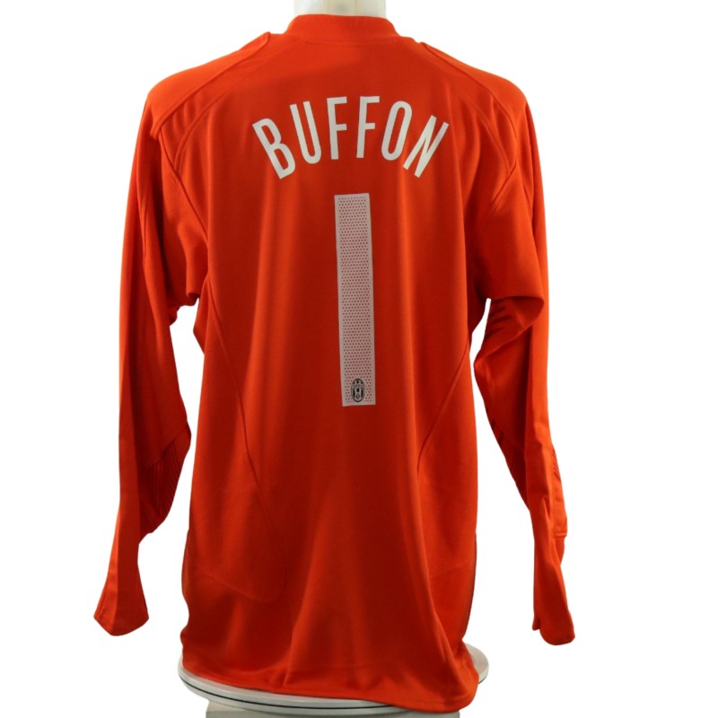 Buffon's Juventus Match-Issued Shirt, 2005/06