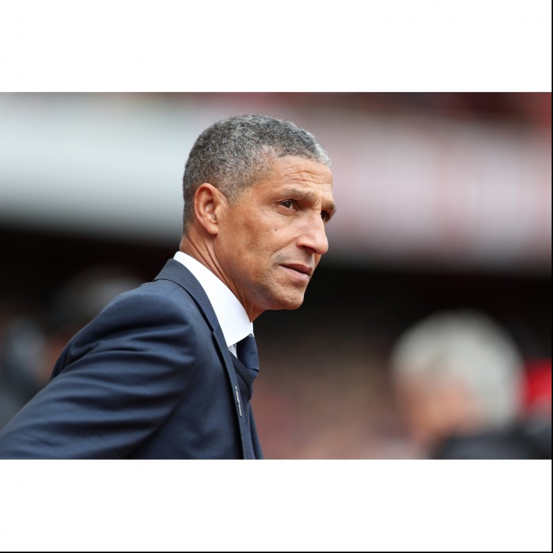 Framed Signed Photo of Chris Hughton of Brighton & Hove Albion FC